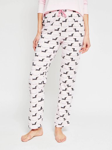 BOTTOM PIJAMA MUJER INDEX RECTO LARGO - 2