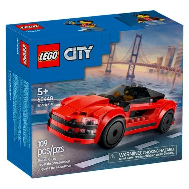 BLOQUES CONSTRUCCIÓN LEGO 60448 DEPORTIVO ROJO - 4