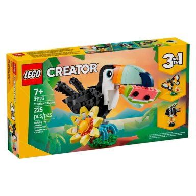 BLOQUES DE CONSTRUCCIÓN LEGO 31173 FAUNA SALVAJE: TUCÁN TROPICAL - 4