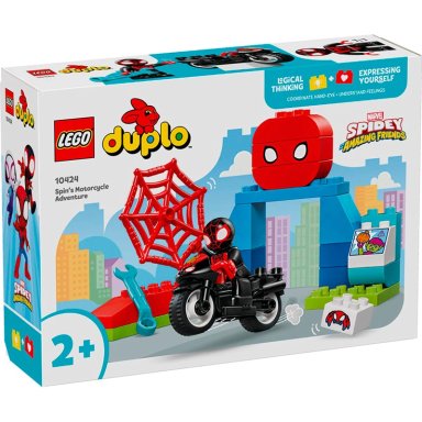 BLOQUE CONSTRUCCIÓN LEGO 10424 AVENT MOTO DE SPIN - 1