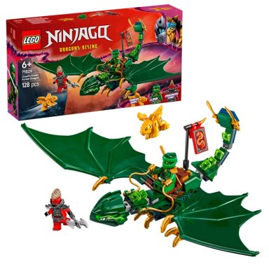 BLOQUE CONSTRUCCIÓN LEGO 71829 DRAGON VERDE LLOYD - 2