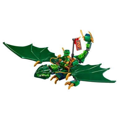 BLOQUE CONSTRUCCIÓN LEGO 71829 DRAGON VERDE LLOYD - 3