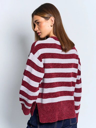 SWEATER MUJER INDEX MANGA LARGA BÁSICO CHENILLE - 2