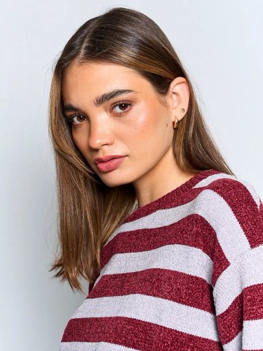 SWEATER MUJER INDEX MANGA LARGA BÁSICO CHENILLE - 3