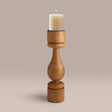 CANDELABRO MAISON LINETT MADERA XL - 2