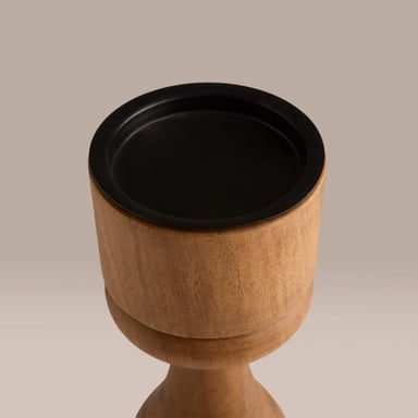 CANDELABRO MAISON LINETT MADERA XL - 4