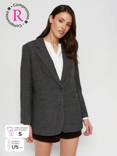 BLAZER MUJER MARQUIS LANA BRILLOS - 1