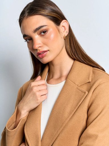 ABRIGO MUJER INDEX LARGO BÁSICO - 3
