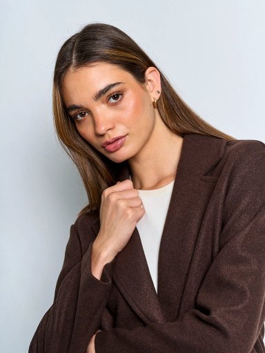 ABRIGO MUJER INDEX LARGO BÁSICO - 3