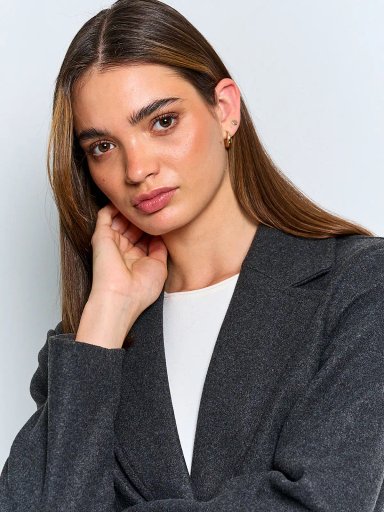 ABRIGO MUJER INDEX LARGO BÁSICO - 3