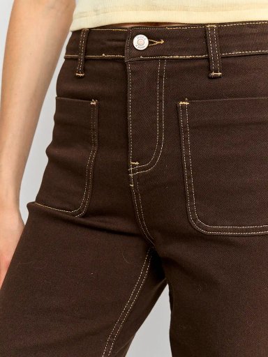 JEANS MUJER INDEX ALGODÓN BOLSILLOS DELANTEROS - 4