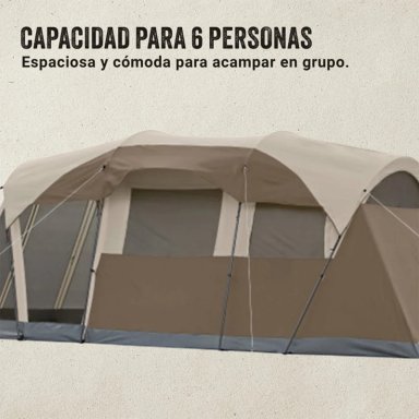 CARPA COLEMAN 6 PERSONAS WEATHERMASTER SCREENED - 3