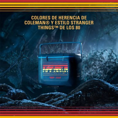 COOLER PORTÁTIL COLEMAN STRANGER THINGS CHILLER 16QT/15LTS - 3
