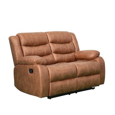 SOFÁ RECLINABLE RIPLEY HOME NEW BELFAST 2 CUERPOS CAFÉ - 1