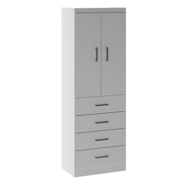CLOSET EXIT 2 PUERTAS 4 CAJONES BLANCO - 1