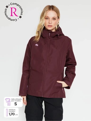 CHAQUETA MUJER RESCUE 3 EN 1 SHAG - 1