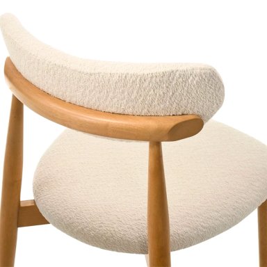 JUEGO DE COMEDOR MAISON LINETT JULIETTE 6 SILLAS BEIGE - 9