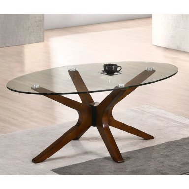 MESA DE CENTRO RIPLEY HOME DELMON NOGAL - 1
