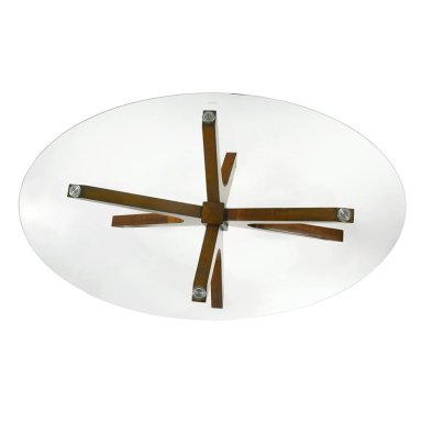 MESA DE CENTRO RIPLEY HOME DELMON NOGAL - 5