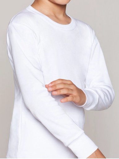 CAMISETA NIÑO MONARCH MANGA LARGA - 1