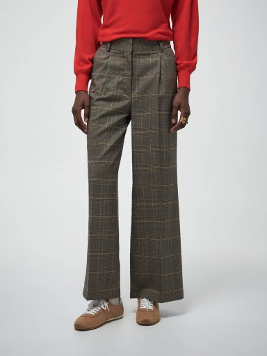 PANTALÓN MUJER SFERA ANCHO LISO - 2