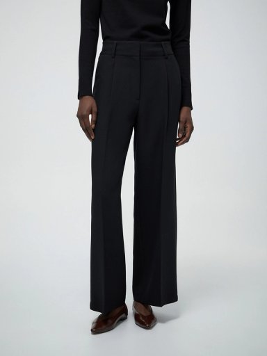 PANTALÓN MUJER SFERA ANCHO LISO - 3