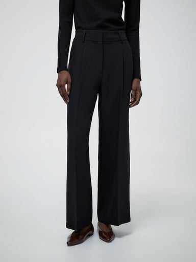 PANTALÓN MUJER SFERA ANCHO LISO - 3