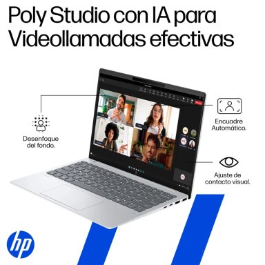 NOTEBOOK HP OMNIBOOK 7 AERO 13-BG1071LA AMD RYZEN AI 7 16GB RAM 512GB SSD 13.3” - 9