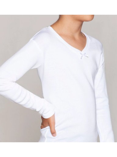 CAMISETA NIÑA MONARCH MANGA LARGA - 3
