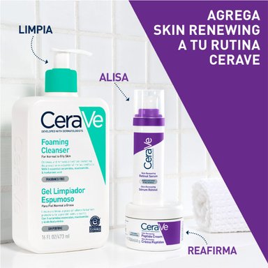 CREMA ANTIARRUGAS CERAVE SKIN RENEWING PÉPTIDOS 48GR - 6