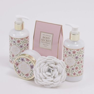 SET DE BAÑO BODY SECRET FRESH ROSE JABÓN 300ML+CREMA 300ML+JABÓN 100GR+LOCIÓN 150ML - 4