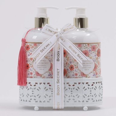 SET DE BAÑO BODY SECRET DUO WILD JABÓN 500ML+CREMA 500ML - 1