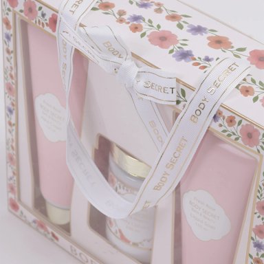 SET DE BAÑO BODY SECRET WILD CREMA 150ML+LOCIÓN CUERPO 200ML+ JABÓN 150ML - 3