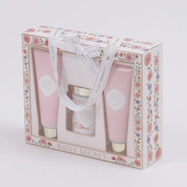 SET DE BAÑO BODY SECRET WILD CREMA 150ML+LOCIÓN CUERPO 200ML+ JABÓN 150ML - 4