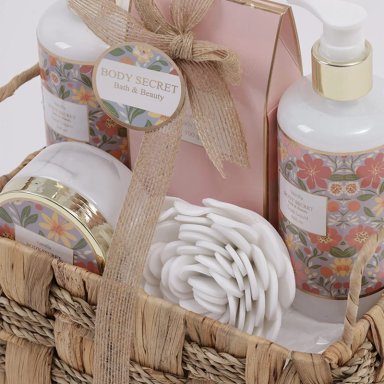 SET DE BAÑO BODY SECRET NATURAL CREMA 300ML+JABÓN 300ML+LOCIÓN 150ML+JABÓN 100GR - 3