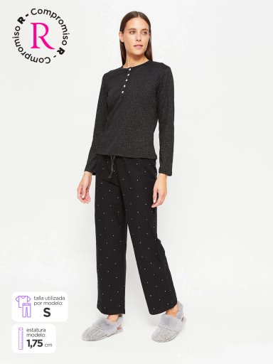 PACK PIJAMA MARQUIS FRANELA - 1