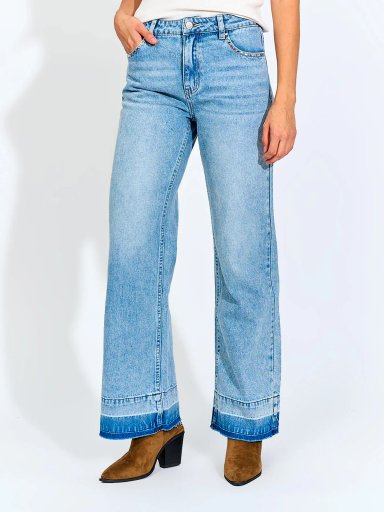 JEANS MUJER BARBADOS ALGODÓN TACHAS - 2