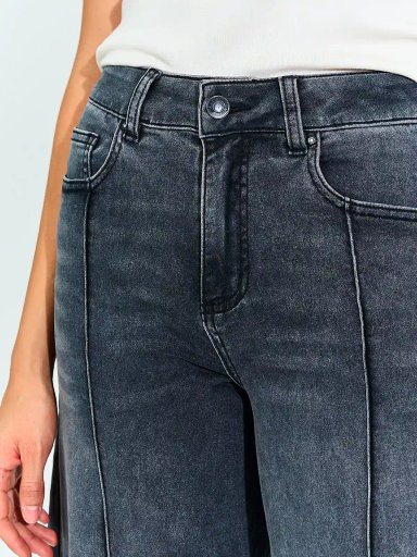 JEANS MUJER BARBADOS ALGODÓN WIDE LEG - 4