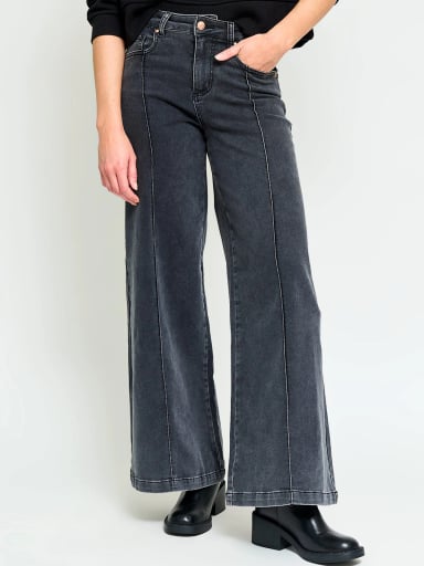 JEANS MUJER BARBADOS ALGODÓN WIDE LEG - 2