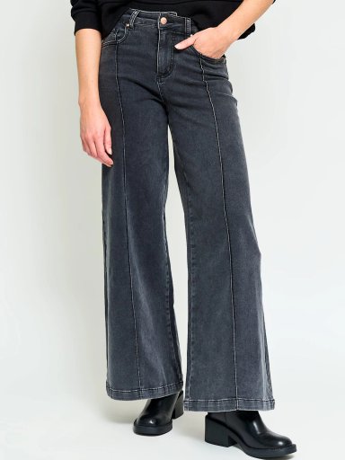 JEANS MUJER BARBADOS ALGODÓN WIDE LEG - 2