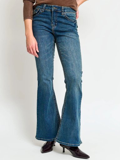 JEANS MUJER BARBADOS ALGODÓN WIDE LEG - 2