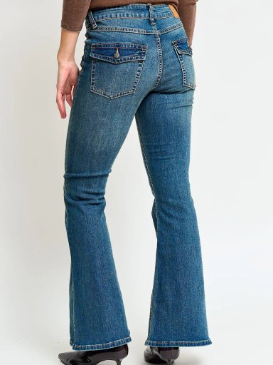 JEANS MUJER BARBADOS ALGODÓN WIDE LEG - 3