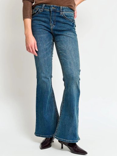 JEANS MUJER BARBADOS ALGODÓN WIDE LEG - 2