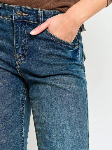 JEANS MUJER BARBADOS ALGODÓN WIDE LEG - 4