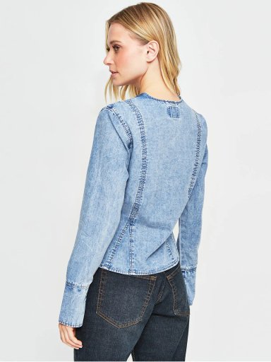 BLUSA MUJER PEPE JEANS ALGODÓN DENIM - 2