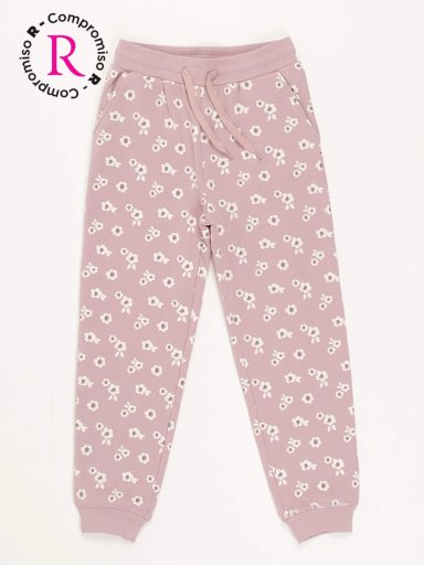PANTALÓN DE BUZO NIÑA HARVEST ESTAMPADO - 1