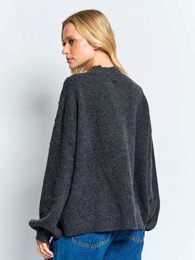SWEATER MUJER BARBADOS LANA BRILLOS - 2