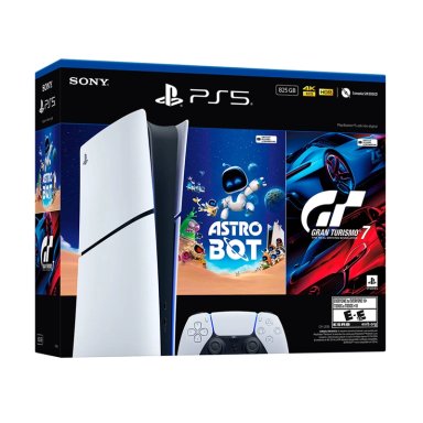 CONSOLA PLAYSTATION 5 EDICIÓN DIGITAL 825GB + ASTRO BOT + GRAN TURISMO 7 - 2