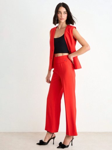 PANTALÓN MUJER ASH LISO RECTO - 2