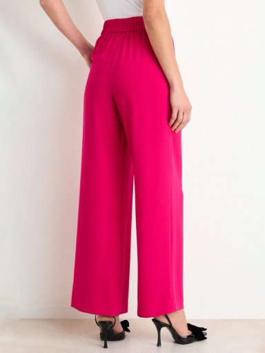 PANTALÓN MUJER ASH LISO PALAZZO - 4